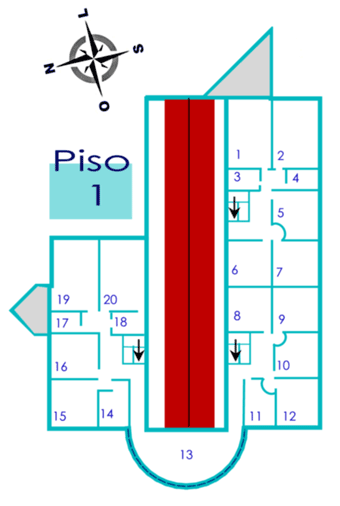 planta piso 1